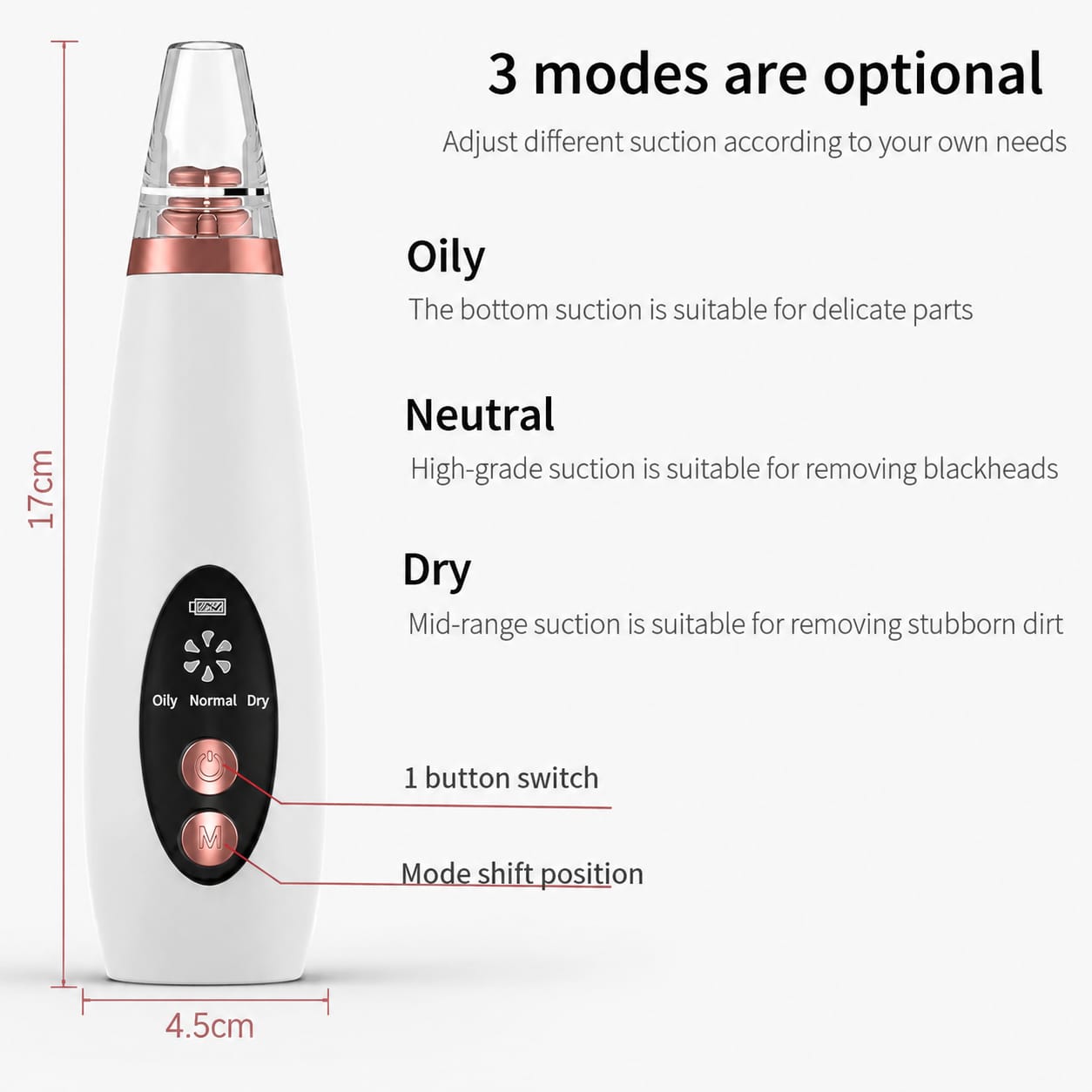 "GlowSkin™ Portable Blackhead Remover"