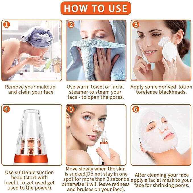 "GlowSkin™ Portable Blackhead Remover"