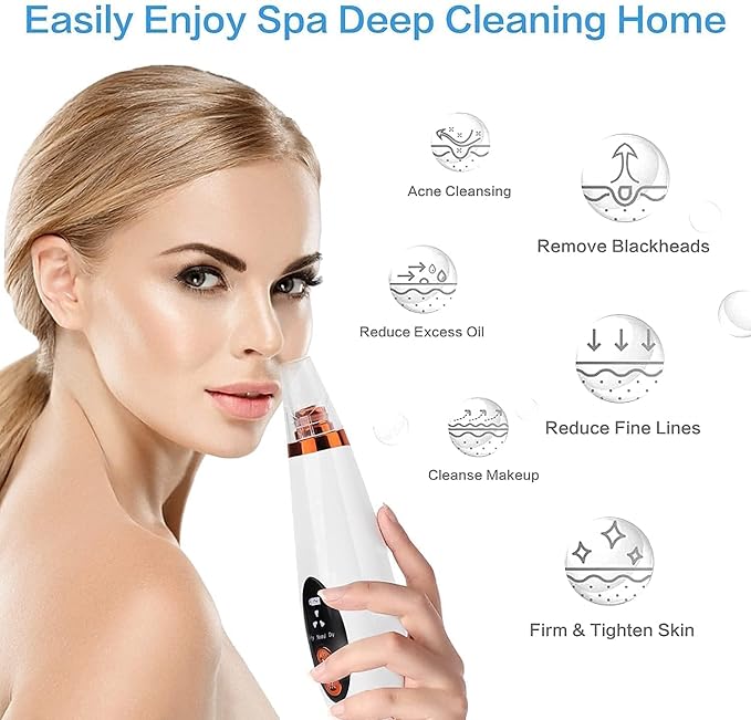 "GlowSkin™ Portable Blackhead Remover"
